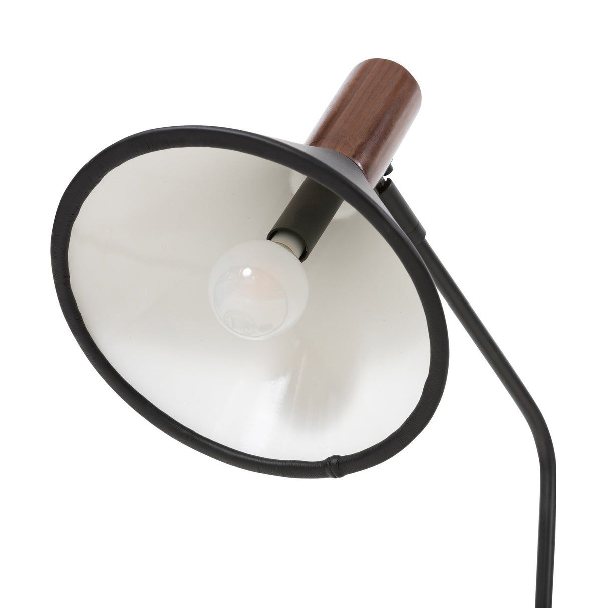 Cullen Task Lamp in Powder Coated Black from Four Hands - Luna Furniture