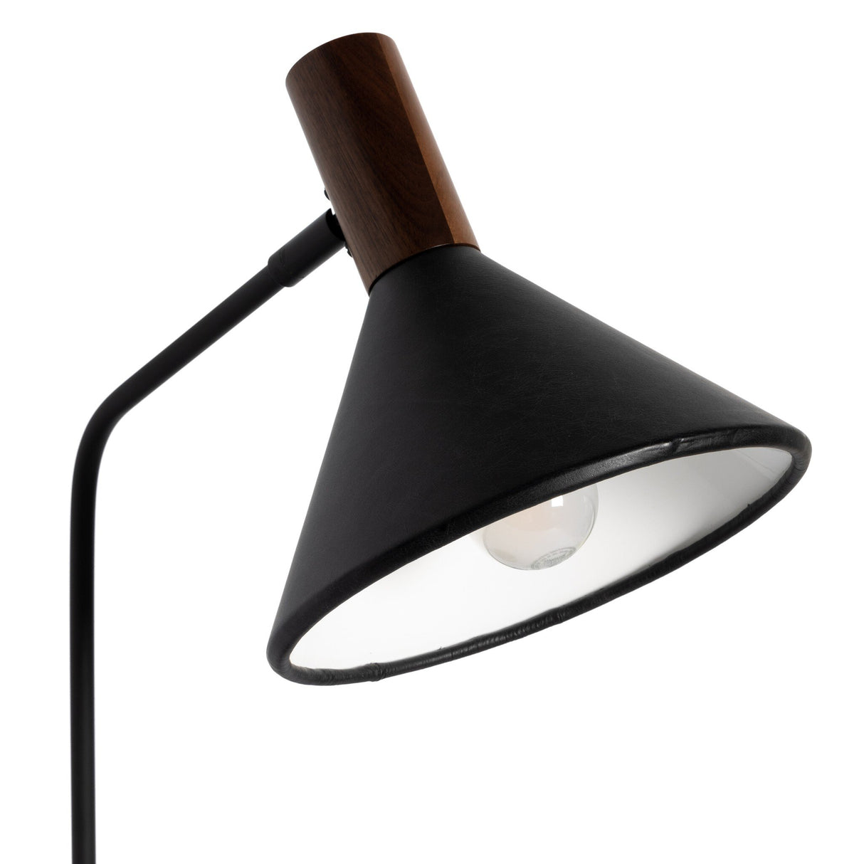 Cullen Task Lamp in Powder Coated Black from Four Hands - Luna Furniture