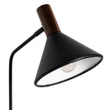 Cullen Task Lamp in Powder Coated Black from Four Hands - Luna Furniture