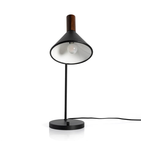 Cullen Task Lamp in Powder Coated Black from Four Hands - Luna Furniture