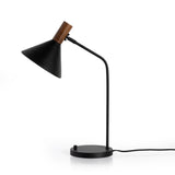 Cullen Task Lamp in Powder Coated Black from Four Hands - Luna Furniture