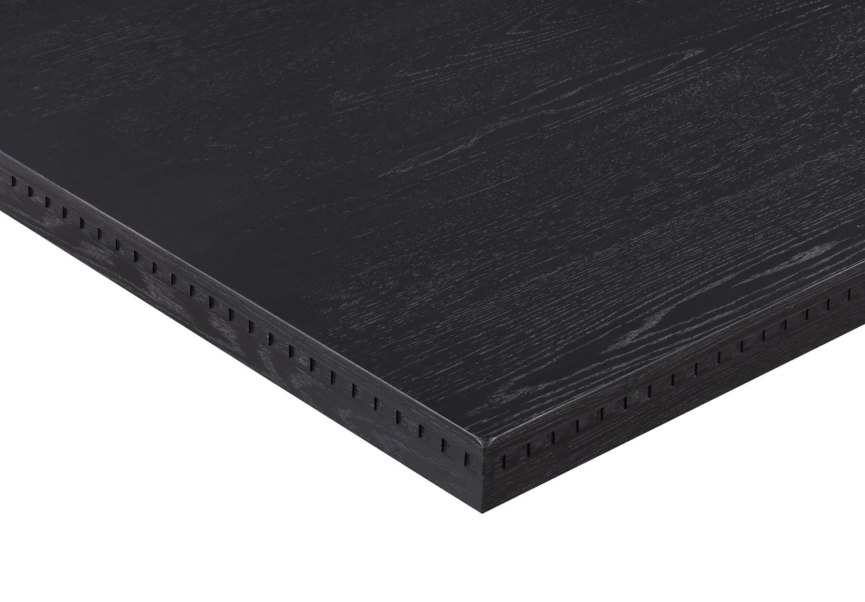 Regent Charcoal Black Dining Table from Crown Mark - Luna Furniture