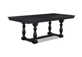 Regent Charcoal Black Dining Table from Crown Mark - Luna Furniture