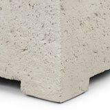 Otero Outdoor Small Coffee Table in Matte Stone from Four Hands - Luna Furniture