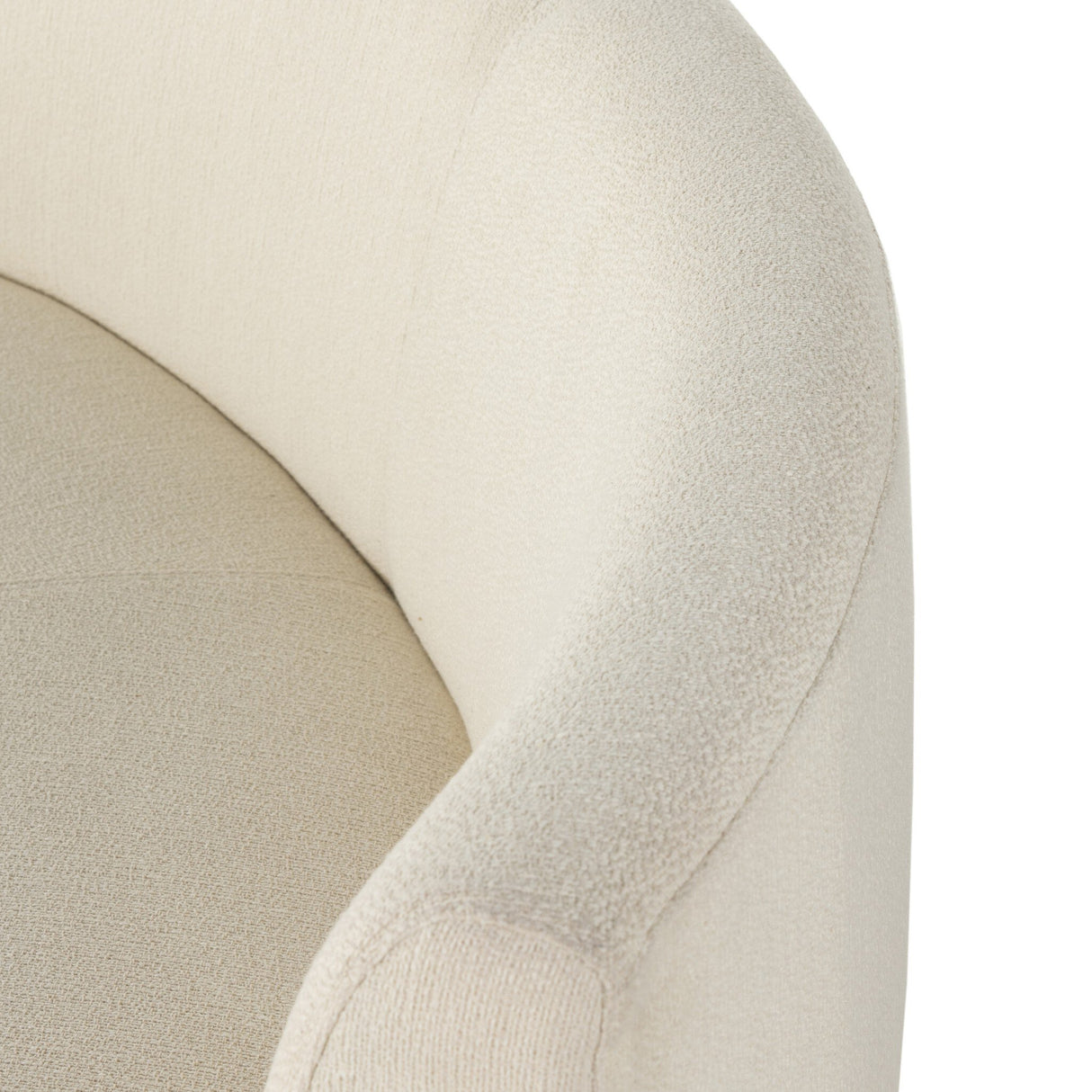 Sanda Dining Banquette in Kerbey Ivory from Four Hands - Luna Furniture