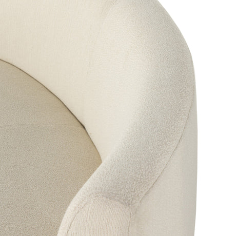 Sanda Dining Banquette in Kerbey Ivory from Four Hands - Luna Furniture