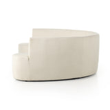 Sanda Dining Banquette in Kerbey Ivory from Four Hands - Luna Furniture