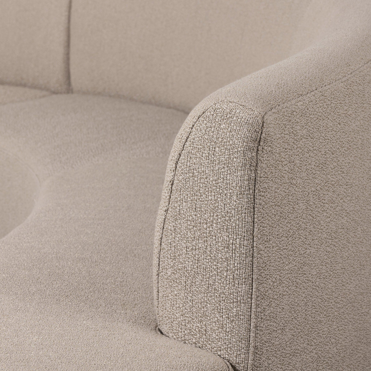 Sanda Dining Banquette in Kerbey Camel from Four Hands - Luna Furniture