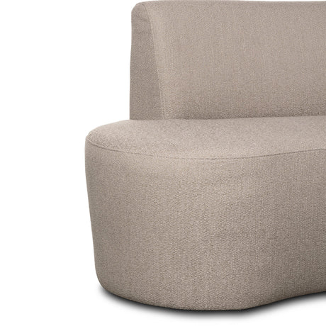 Sanda Dining Banquette in Kerbey Camel from Four Hands - Luna Furniture