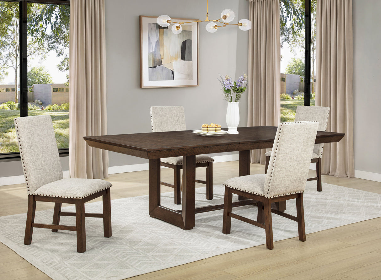 Domingo Espresso Dining Room Set from Crown Mark - Luna Furniture