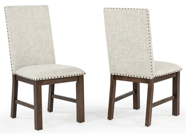 Domingo Espresso Side Chair, Set of 2