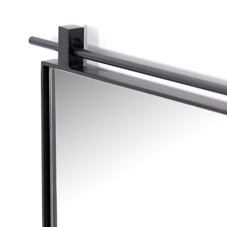 Chico Small Mirror in Antiqued Iron from Four Hands - Luna Furniture