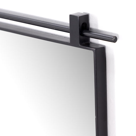 Chico Small Mirror in Antiqued Iron from Four Hands - Luna Furniture