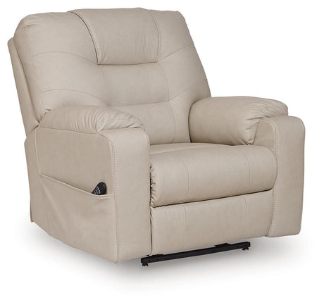 Belmone Pike Sand Power Lift Recliner from Ashley - Luna Furniture