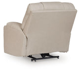 Belmone Pike Sand Power Lift Recliner from Ashley - Luna Furniture