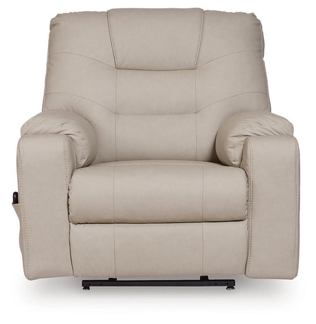 Belmone Pike Sand Power Lift Recliner from Ashley - Luna Furniture