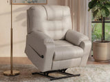 Belmone Pike Sand Power Lift Recliner from Ashley - Luna Furniture