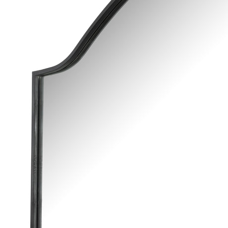 Jacques Floor Mirror in Gunmetal from Four Hands - Luna Furniture