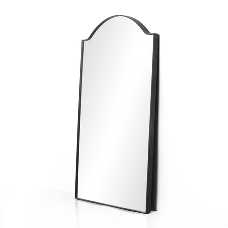 Jacques Floor Mirror in Gunmetal from Four Hands - Luna Furniture