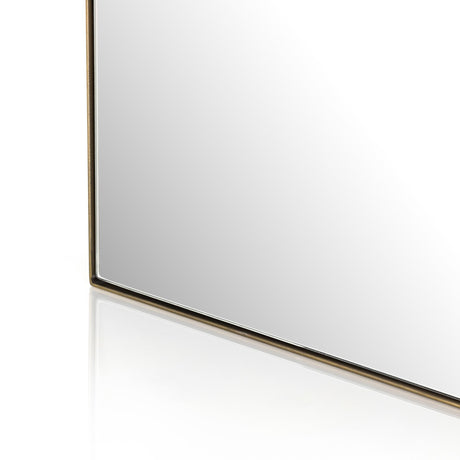 Jacques Floor Mirror in Antique Brass from Four Hands - Luna Furniture