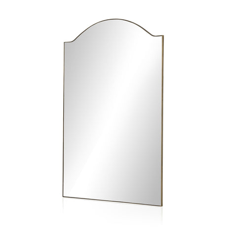 Jacques Floor Mirror in Antique Brass from Four Hands - Luna Furniture