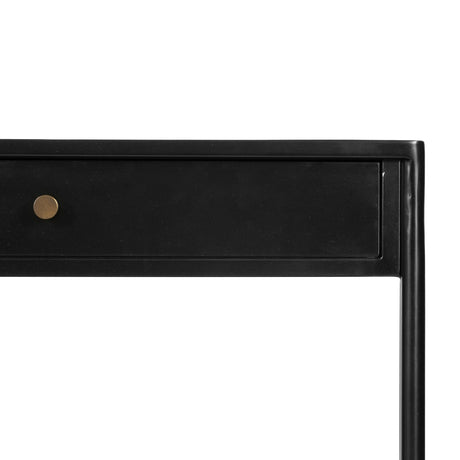 Soto Console Table in Black from Four Hands - Luna Furniture