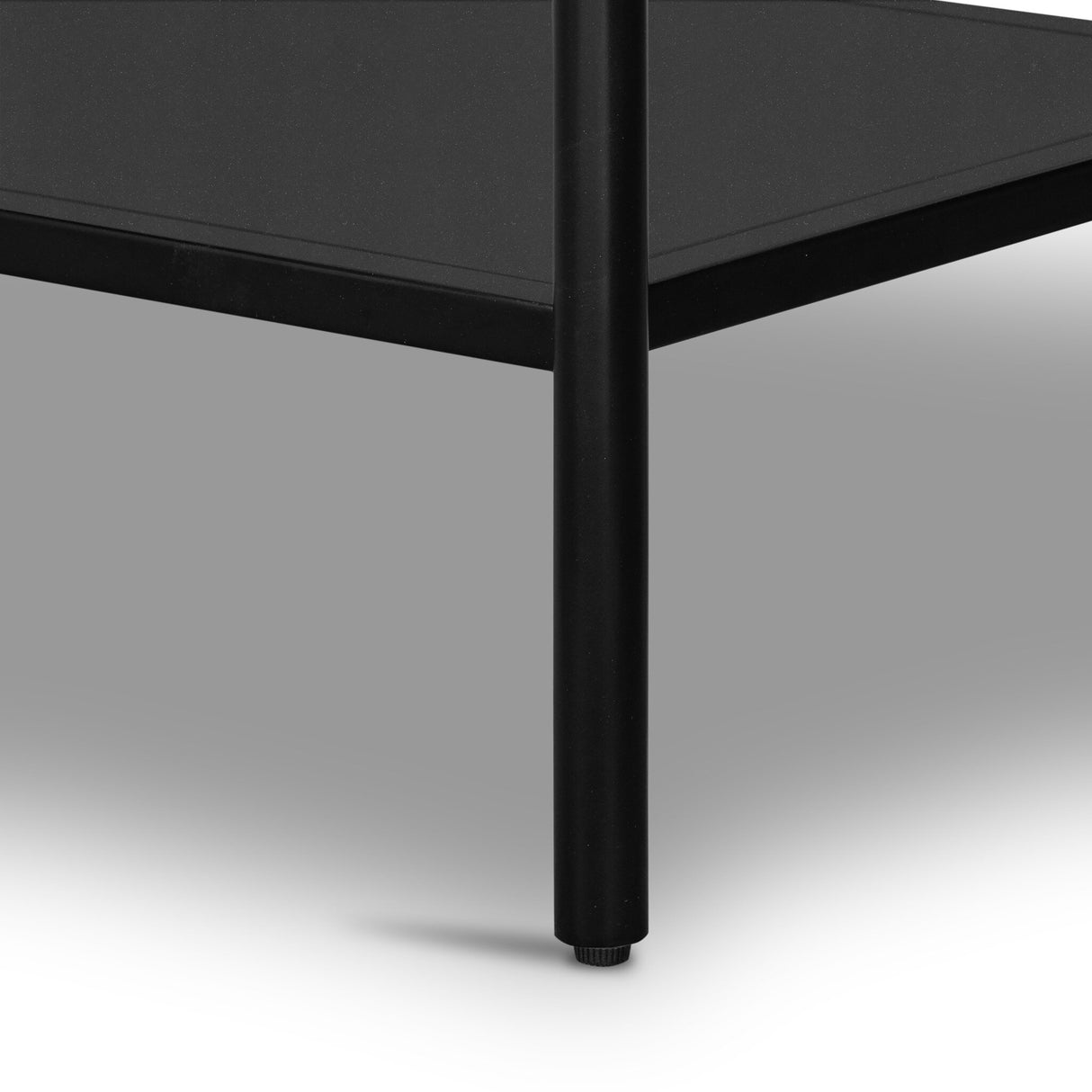 Soto Console Table in Black from Four Hands - Luna Furniture