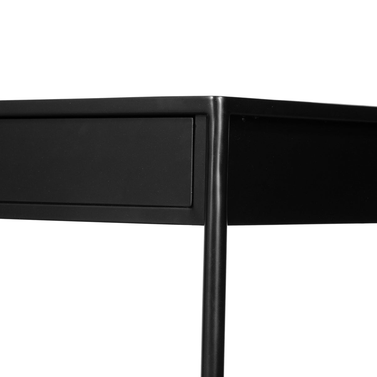 Soto Console Table in Black from Four Hands - Luna Furniture