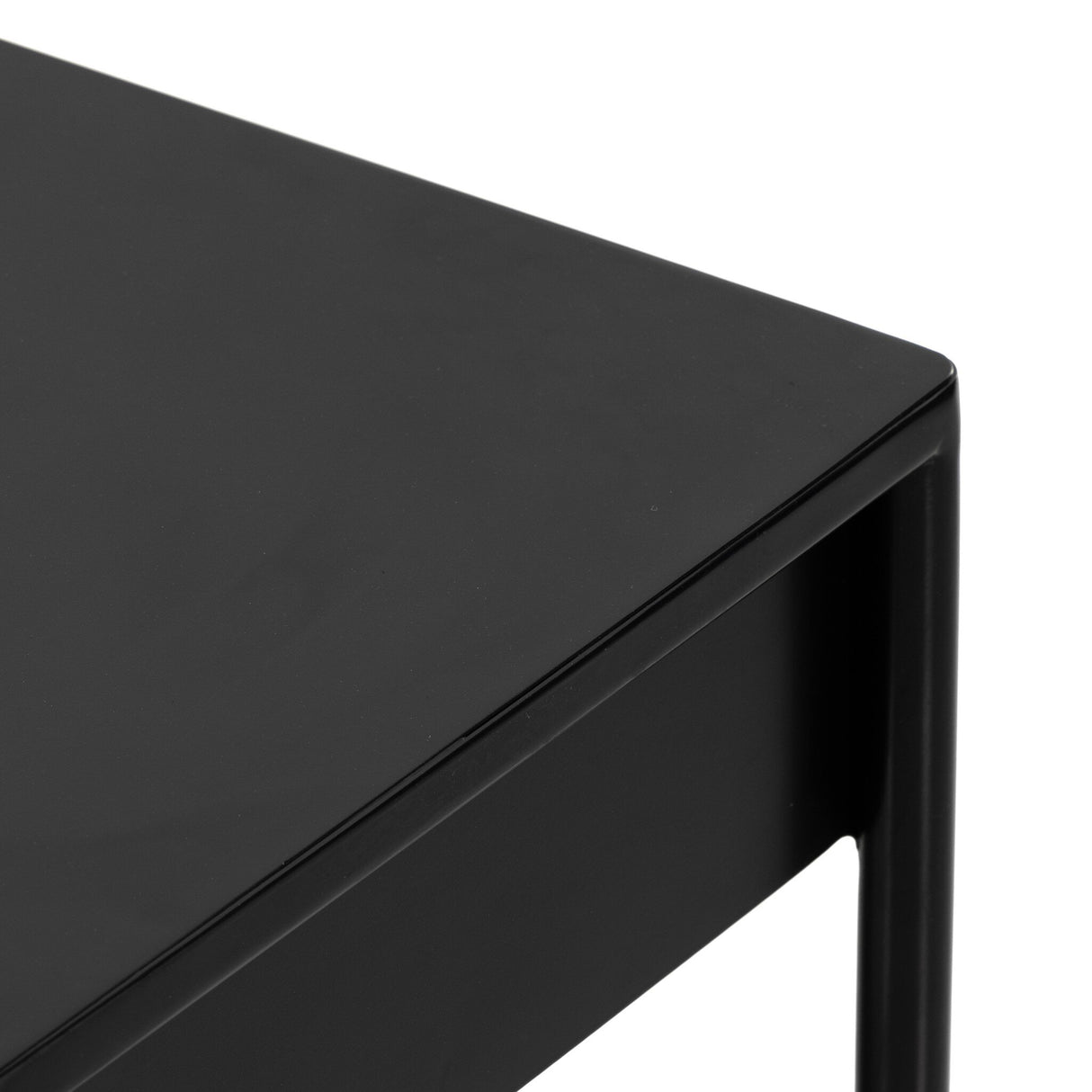 Soto Console Table in Black from Four Hands - Luna Furniture