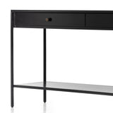 Soto Console Table in Black from Four Hands - Luna Furniture