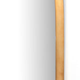Georgina Wide Mirror in Polished Brass from Four Hands - Luna Furniture