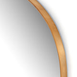 Georgina Wide Mirror in Polished Brass from Four Hands - Luna Furniture