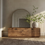 Georgina Wide Mirror in Polished Brass from Four Hands - Luna Furniture