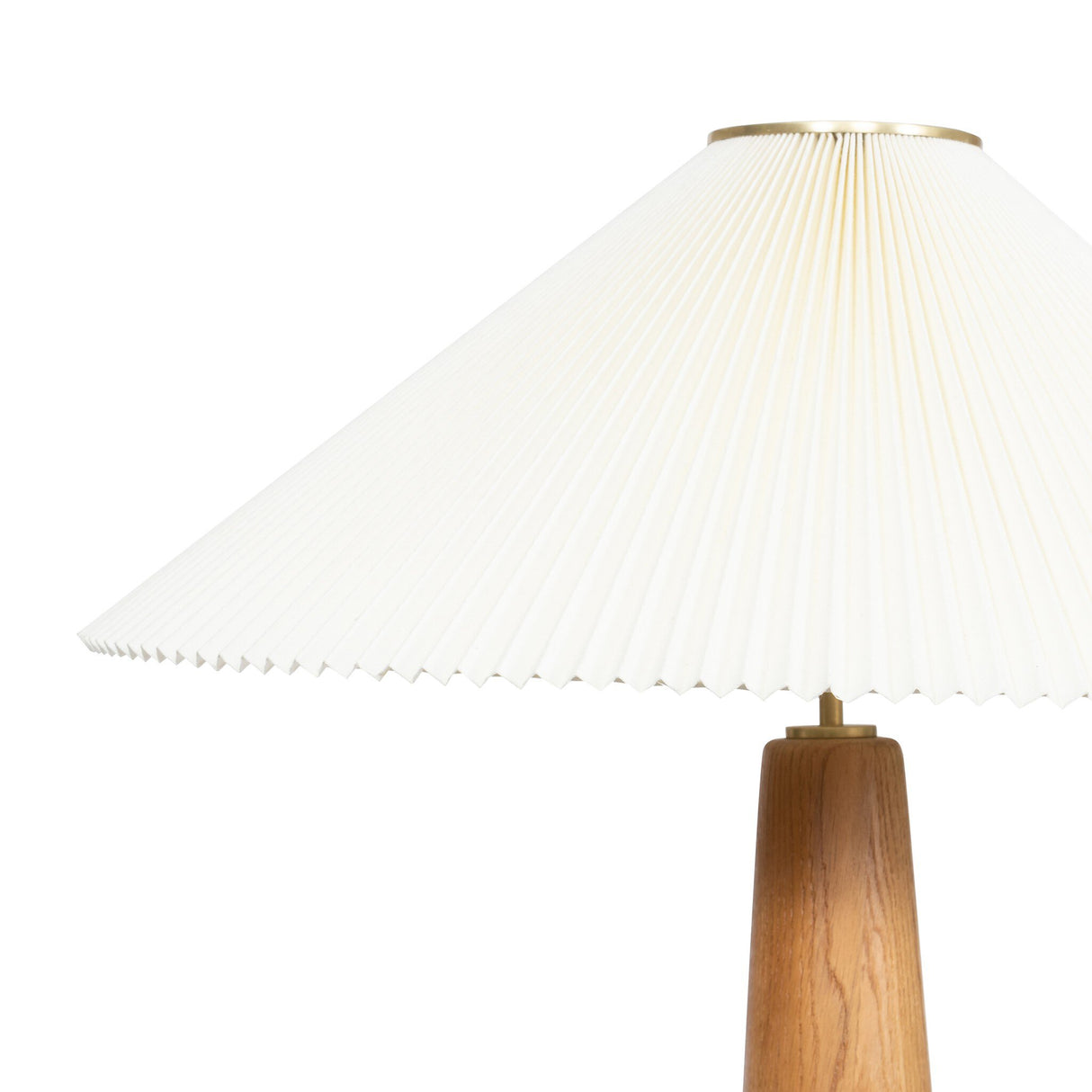 Nora Floor Lamp in Light Oak from Four Hands - Luna Furniture