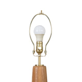 Nora Floor Lamp in Light Oak from Four Hands - Luna Furniture