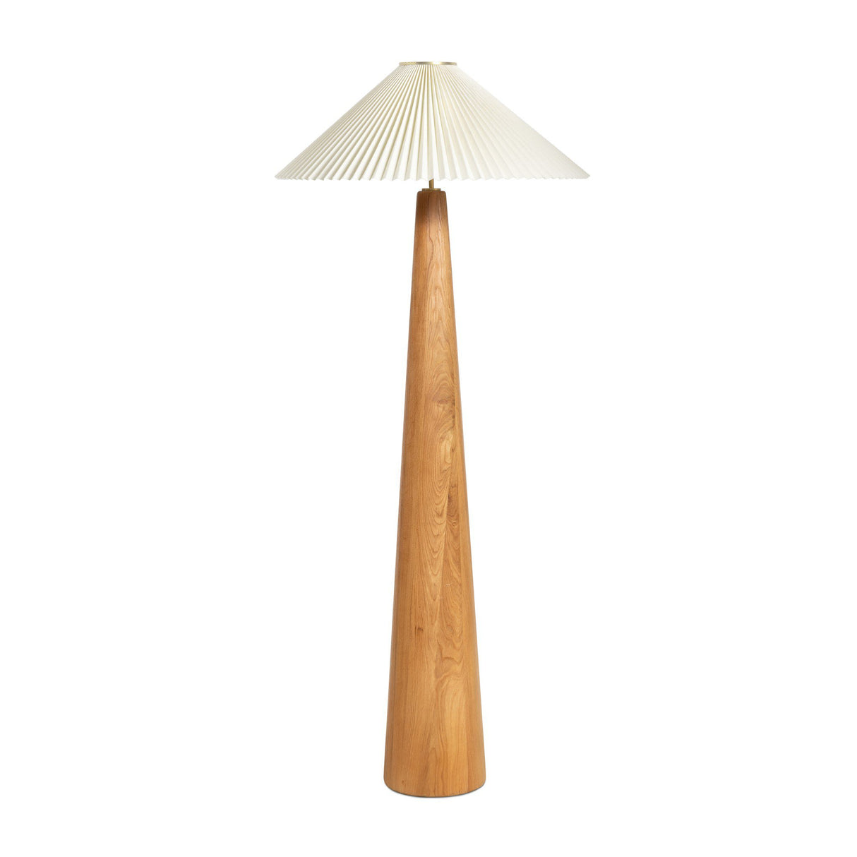 Nora Floor Lamp in Light Oak from Four Hands - Luna Furniture