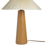 Nora Table Lamp in Light Oak from Four Hands - Luna Furniture