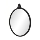 Hyde Round Mirror in Black Aluminum from Four Hands - Luna Furniture