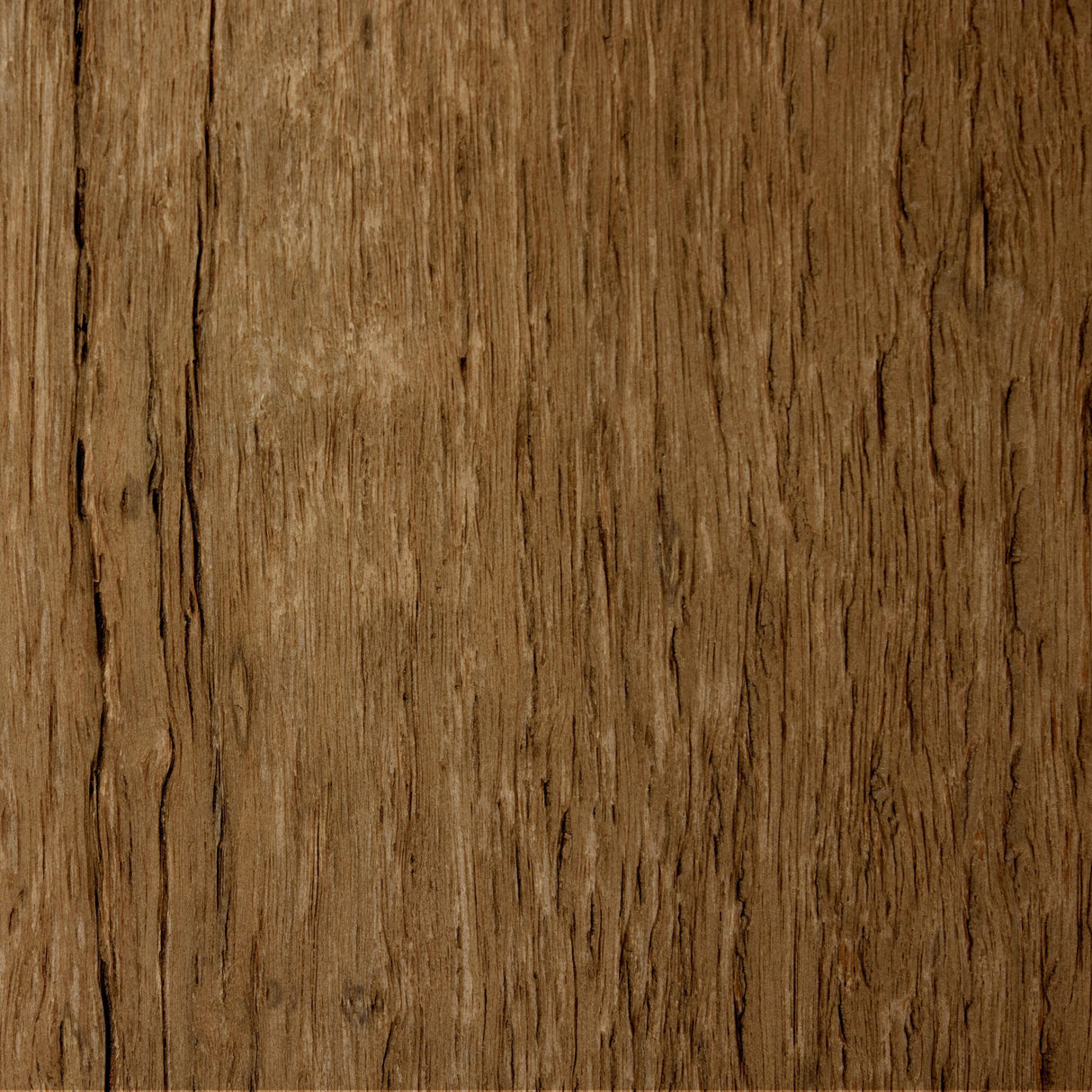 Elbert Console Table in Rustic Oak Veneer from Four Hands - Luna Furniture