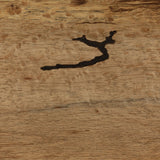 Abaso Console Table in Rustic Wormwood Oak from Four Hands - Luna Furniture