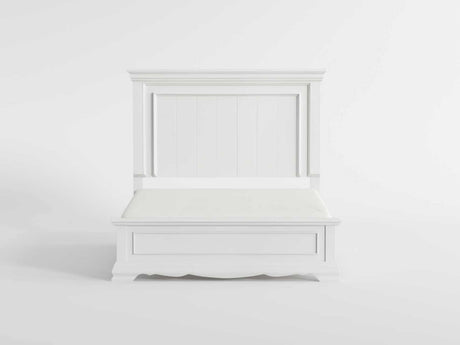 Paola Forest Green Eastern King Upholstered Platform Bed from Homelegance - Luna Furniture