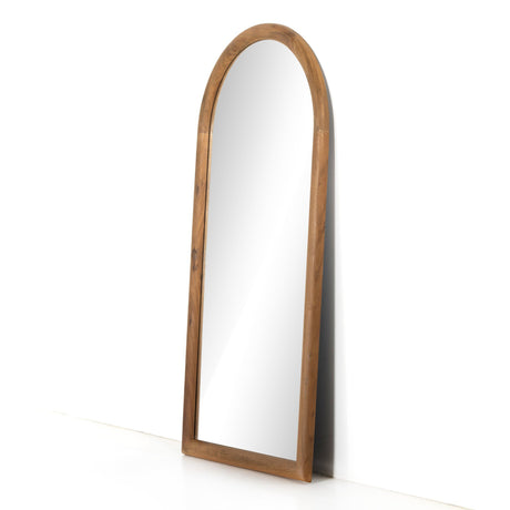 Gulliver Floor Mirror in Smoked Acacia from Four Hands - Luna Furniture
