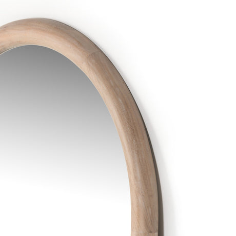 Gulliver Floor Mirror in Whitewash Acacia from Four Hands - Luna Furniture