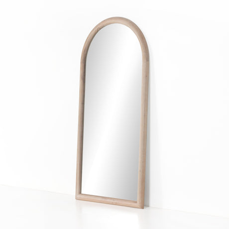 Gulliver Floor Mirror in Whitewash Acacia from Four Hands - Luna Furniture
