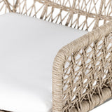 Bandera Outdoor Bar + Counter Stool in Stinson White from Four Hands - Luna Furniture