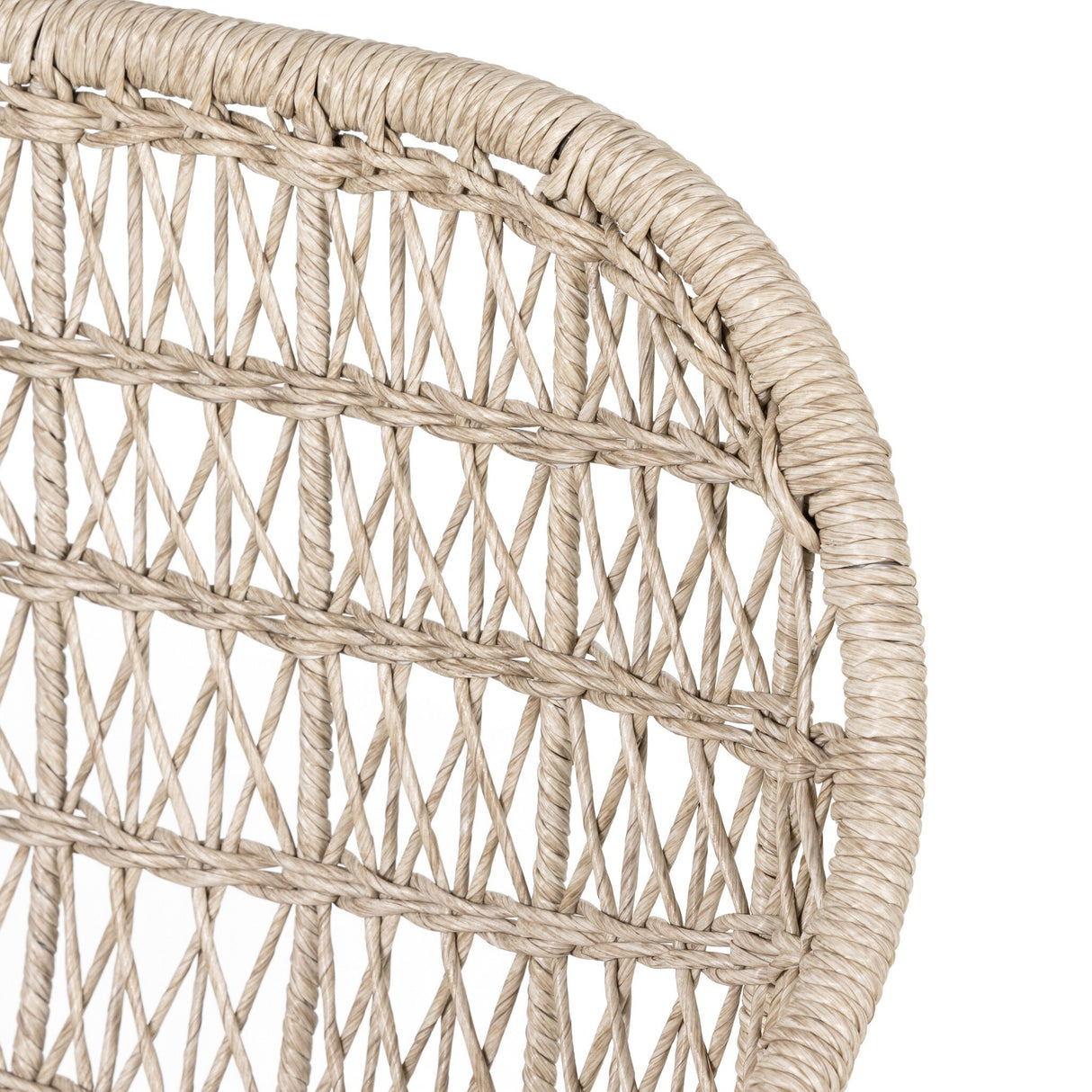 Bandera Outdoor Bar + Counter Stool in Stinson White from Four Hands - Luna Furniture