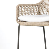 Bandera Outdoor Bar + Counter Stool in Stinson White from Four Hands - Luna Furniture