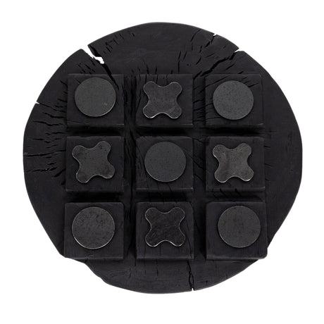 Tic Tac Toe in Carbonized Black from Four Hands - Luna Furniture