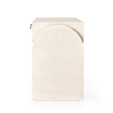 Cressida Console Table in Ivory Painted Linen from Four Hands - Luna Furniture