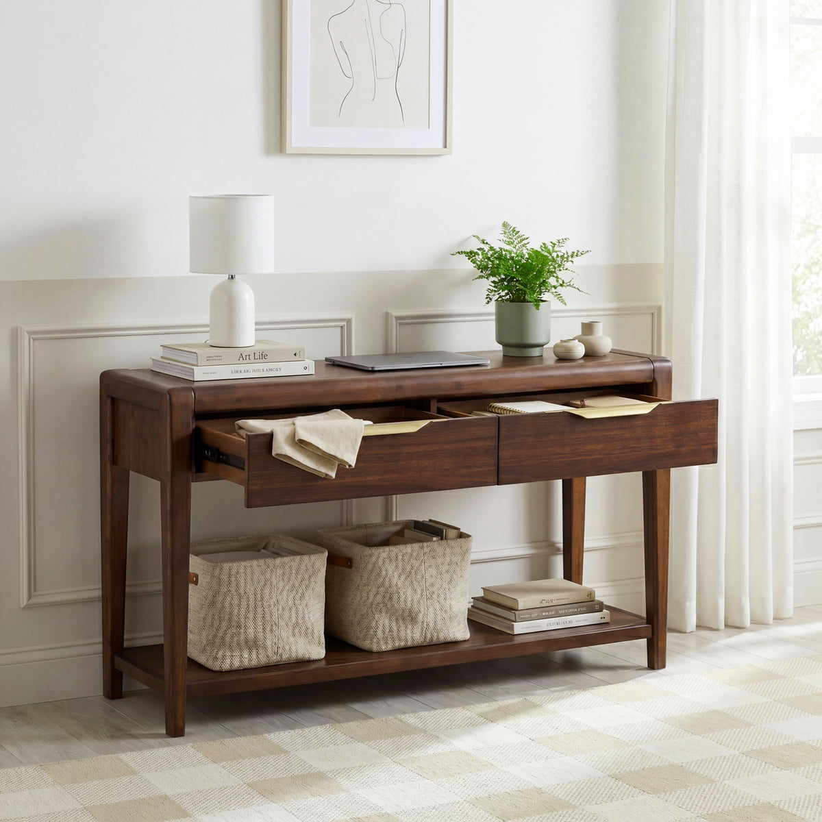 Bethel Wire Brushed White Chest from Homelegance - Luna Furniture